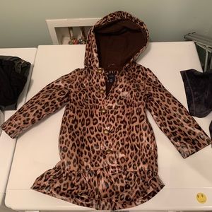 Baby gap lined rain coat size 4T